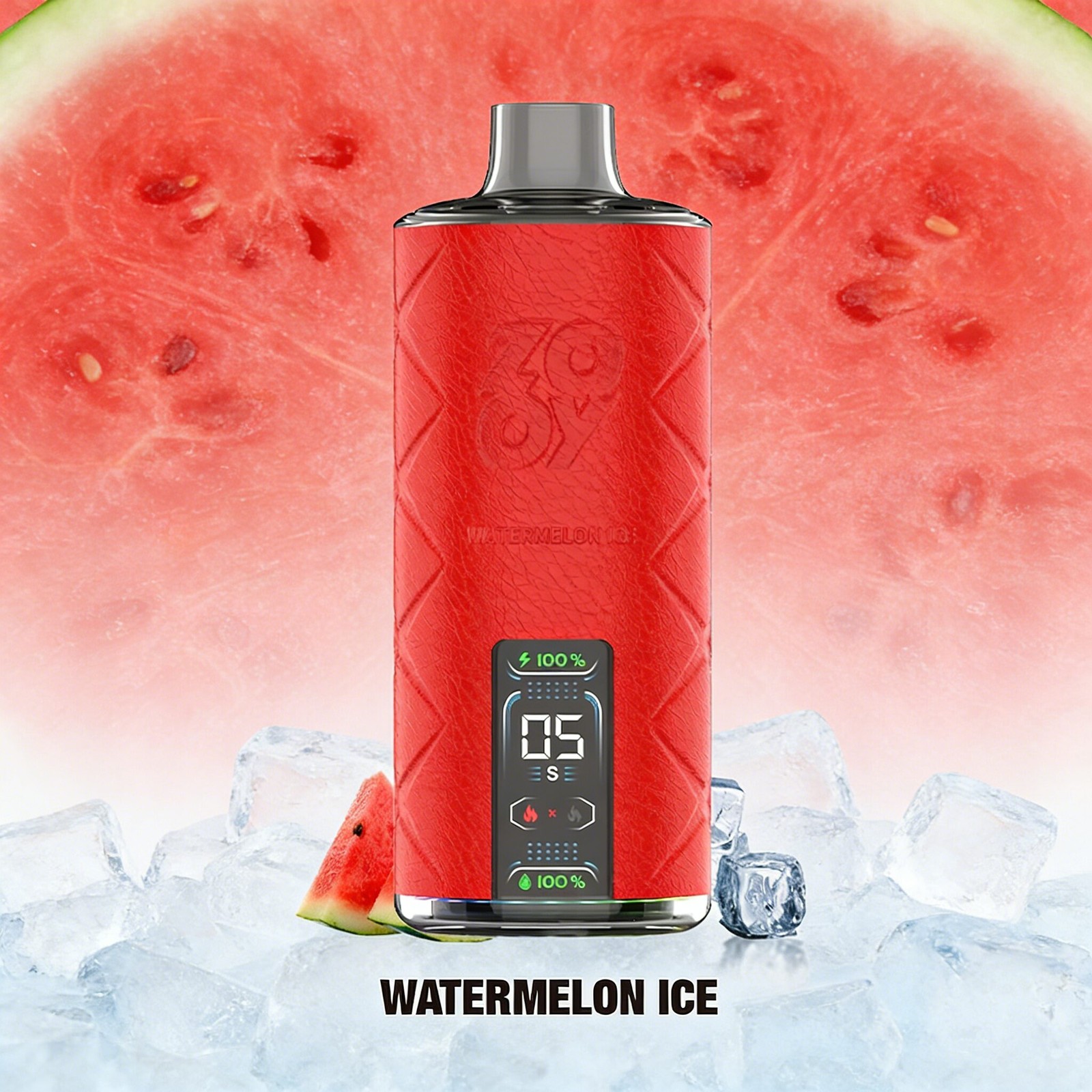 ZOOY Shisha 50000 50K Puffs LED Display& LGB Light Disposable DTL in Watermelon Ice flavor