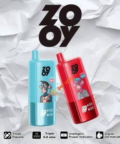 ZOOY Trlple 70000 70k Puffs 3 in 1 Flavors Rechargeable LCD Display Disposable Vape product image