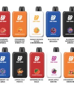 ZOOY ZERO 45000 45K Puffs Adjustable Nicotine LED Display Disposable Vape in Strawberry Watermelon flavor