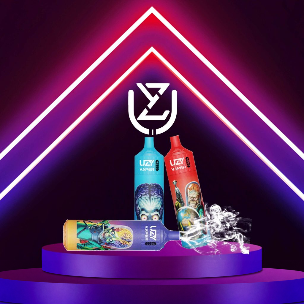 UZY Vaper 9000 Puffs 0% 2% 3% 5% Nicotine Disposable Vape Pen clean product image